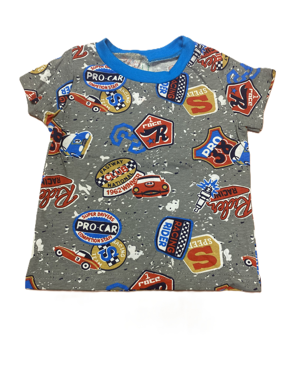 Футболка на мальчика из кулирки (100% хлопок) на рост 74 см