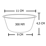 Миска "efox" для питомцев из нержавеющей стали, форма чаша