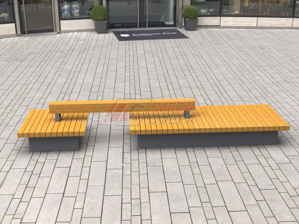 Лавка Wood 300x120x45