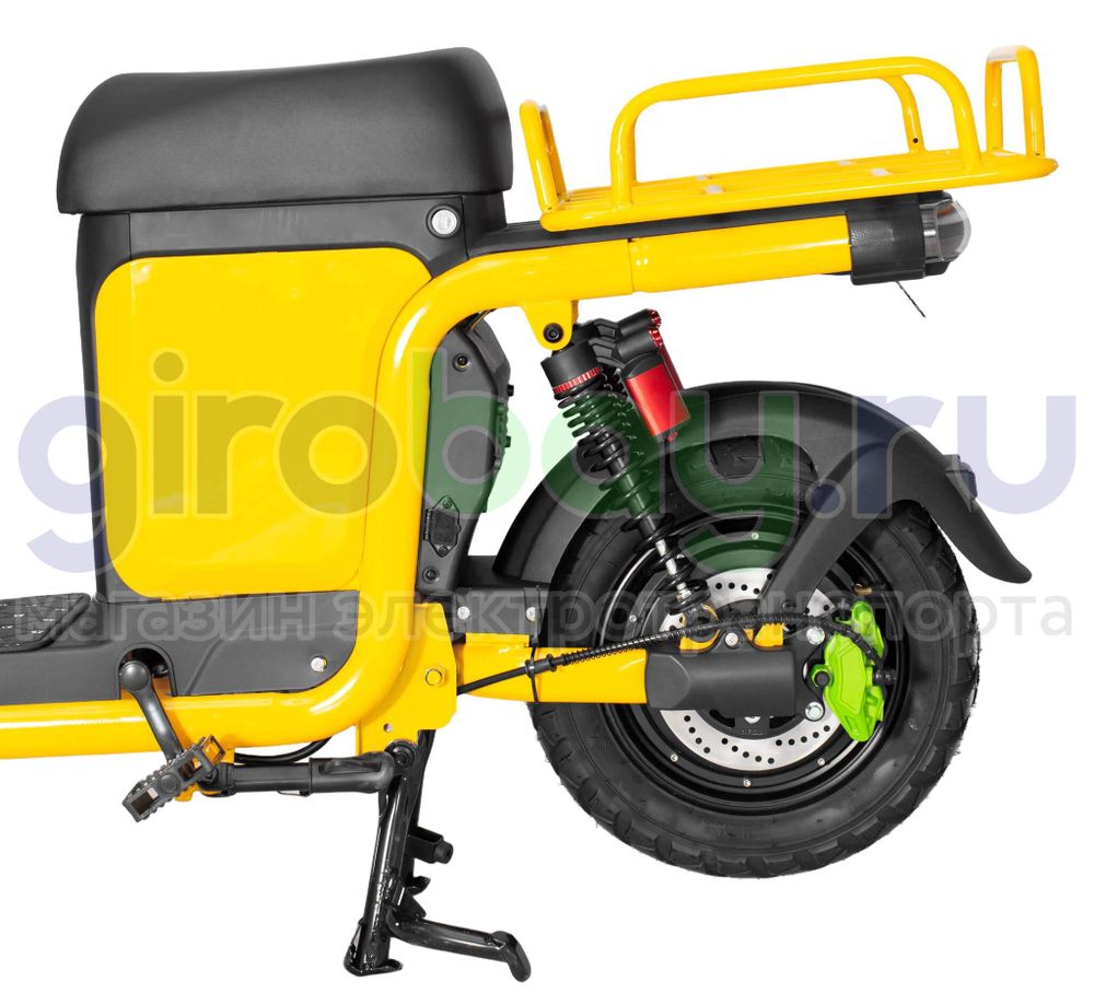 Электроскутер IKINGI XC-2 (60V/40Ah) - Желтый фото №11
