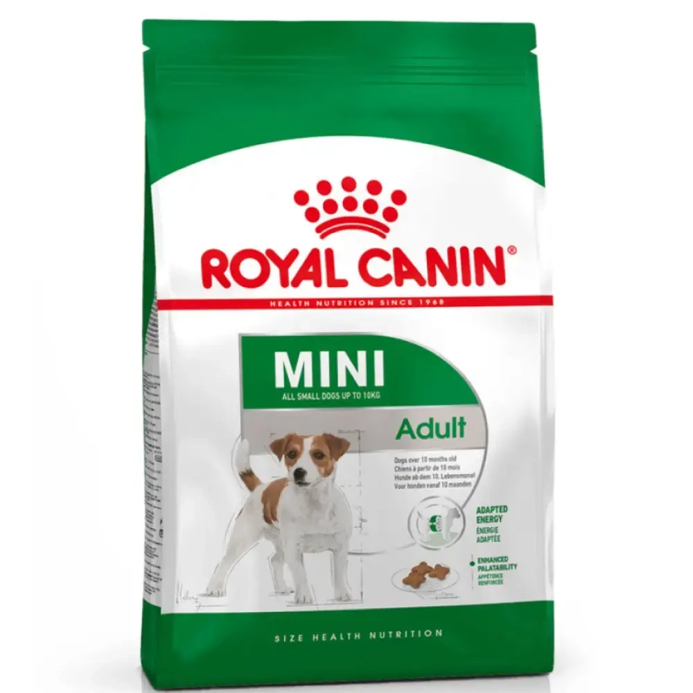 Сухой корм, для собак мелких пород с 10 месяцев до 8 лет Royal Canin Mini Adult 15кг