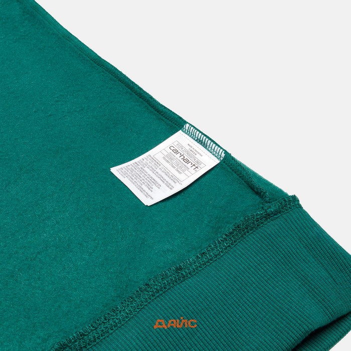 Толстовка мужская Carhartt WIP Hooded Chase Sweatshirt  артикул:I033661_chervill - купить в магазине Дайс