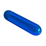 Синяя перезаряжаемая вибропуля Kiwi (Цвет: синий)