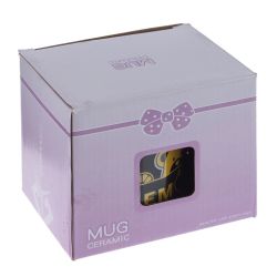 GAEM Кружка с крышкой, 470 мл, L14 W10 H10 см, 4в.