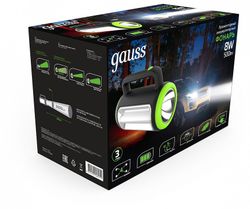 Фонарь ручной Gauss GF600 GF603