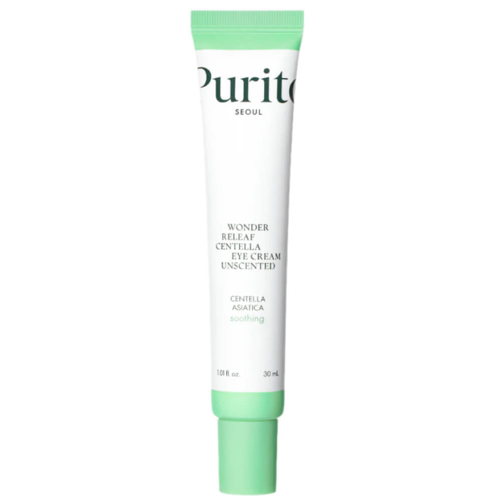 Восстанавливающий крем для век с пептидами и центеллой Purito Wonder Releaf Centella Eye Cream Unscented, 30мл