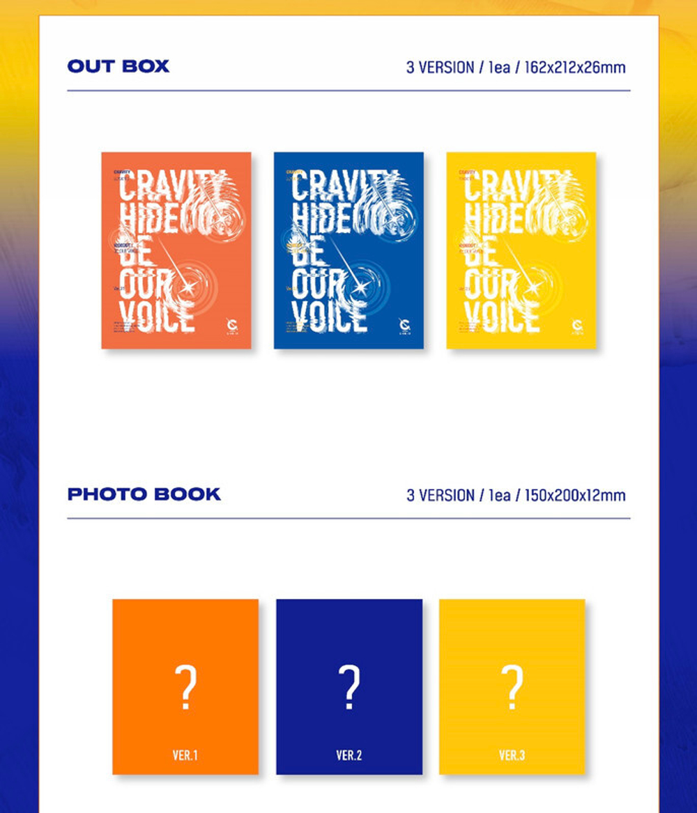 Альбом CRAVITY Hideout: BE OUR VOICE