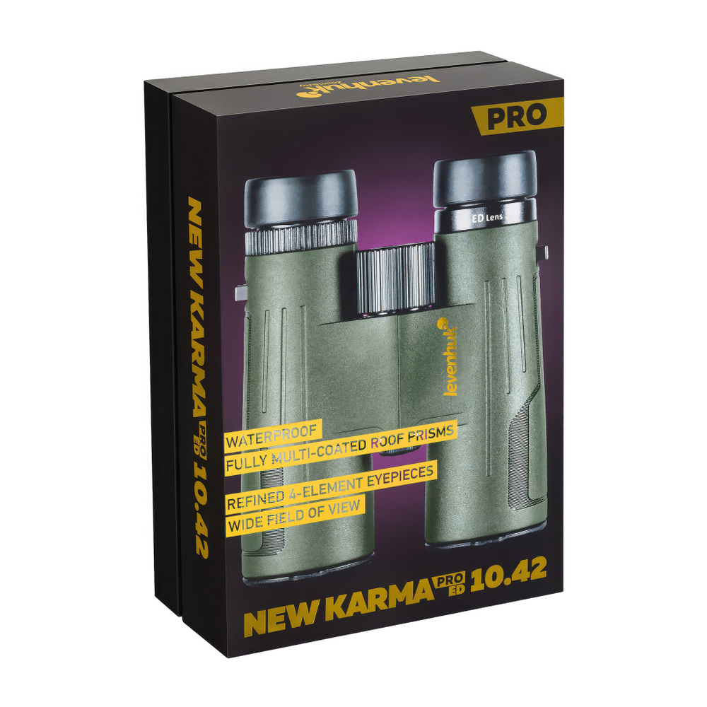 Бинокль Levenhuk New Karma PRO ED 10x42