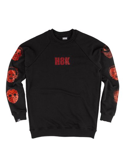 Свитшот HOOK Ужас чёрный