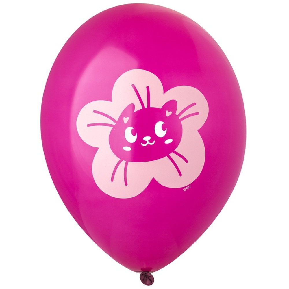 Латексный шар «Милые котики», 36 см