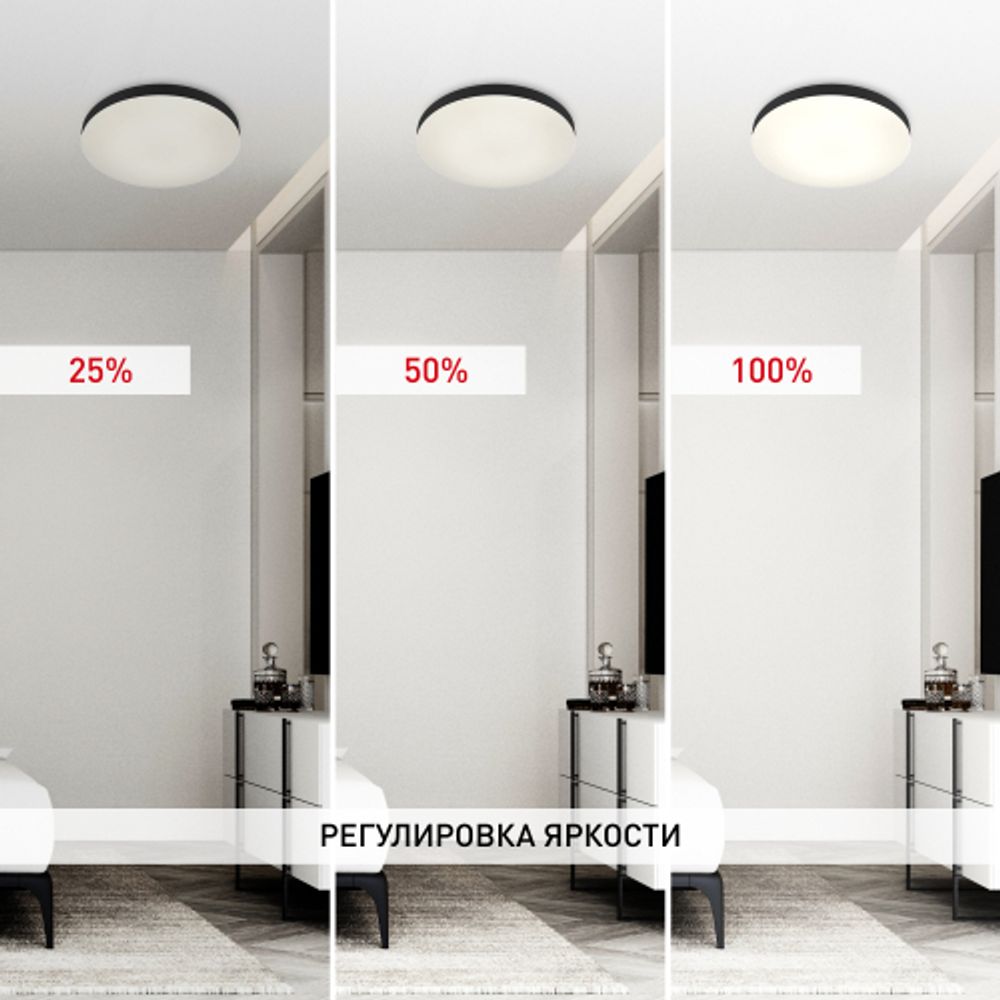 Светильник потолочный светодиодный ЭРА Relict 48 Pult SPB-6-60-RC BK с ДУ 60W 3000-6500K Черный | Светильники SPB-6 с ДУ