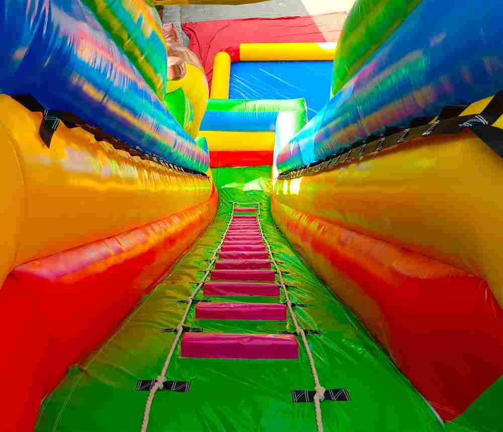 Водная горка с бассейном «Морская волна», 15×5×8 м