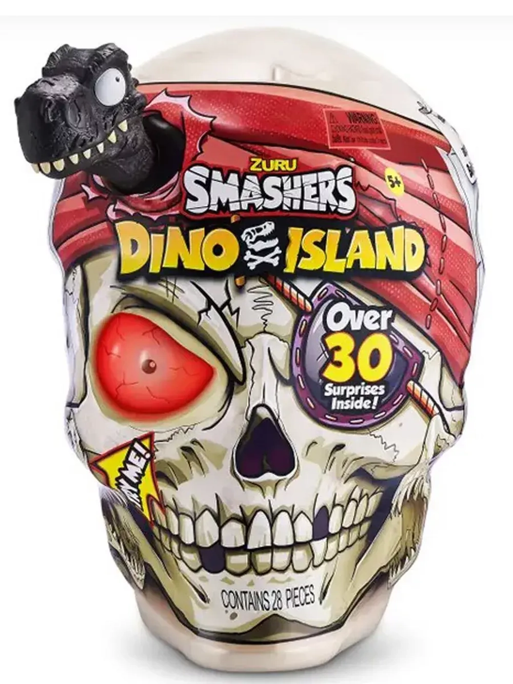 Набор игрушка сюрприз Zuru Smashers Dino Island фигурка динозавра