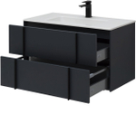 Тумба с раковиной Allen Brau Reality 1.32006.AM 90 anthracite matt