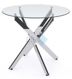 Стол DikLine R90 опоры хром