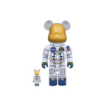 Дизайнерские игрушки BE@RBRICK 400%100% 1969 ASTRONAUT 50 7cm/28cm, BEARBRICK3351