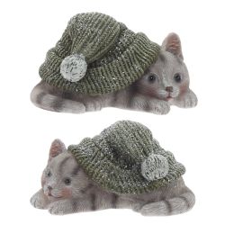 GAEM Фигурка декоративная "Котенок", L10 W6,5 H5,5 см, 2в.