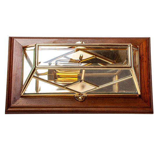 Бра CREMASCO 1028/1AP-LN.CS (Cristallo M+Rombo Sat)