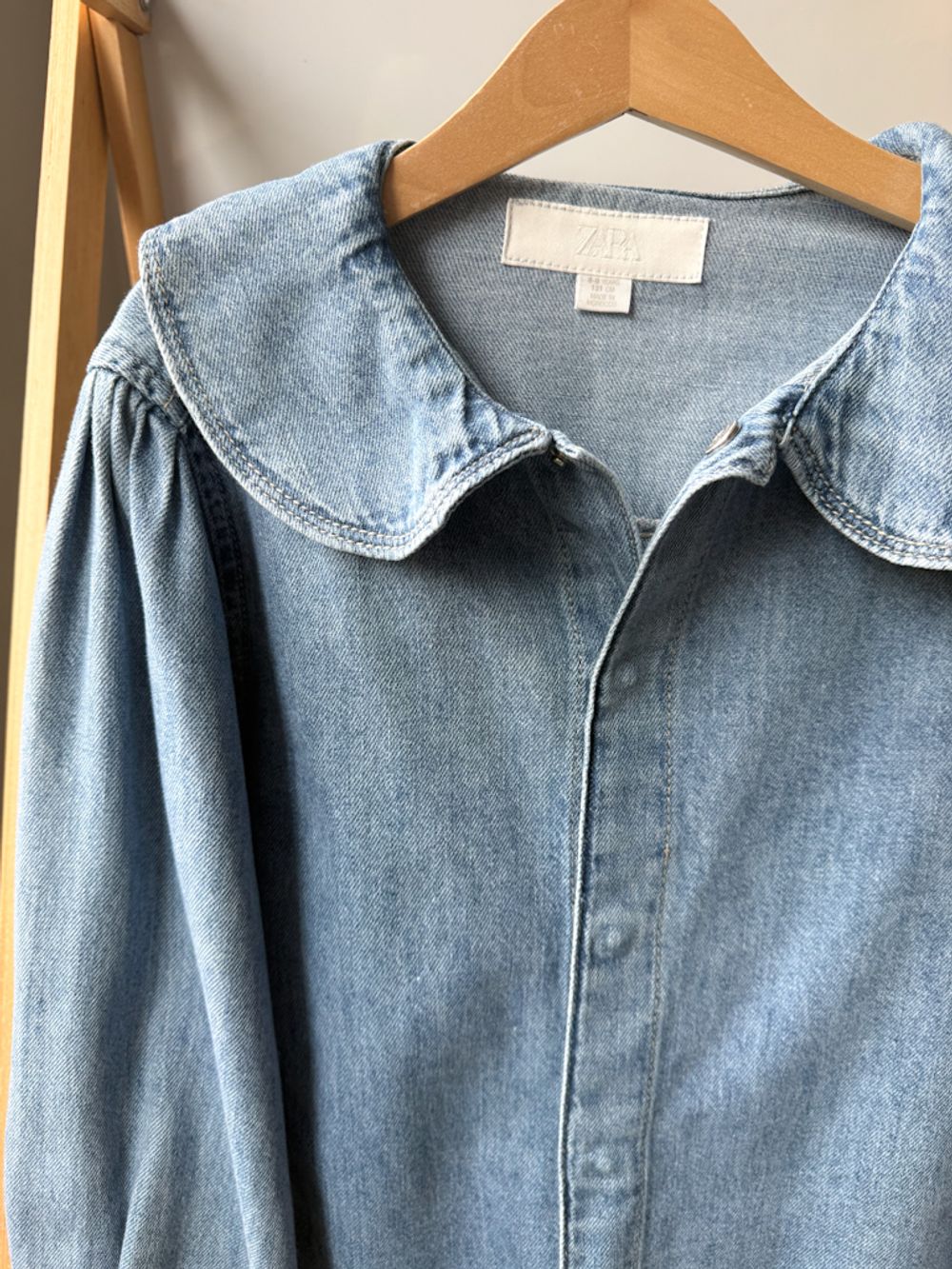 Джинсовая рубашка Zara, 128