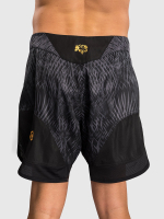 Шорты ММА Venum x Chimaev Wild Borz Black/Grey/Gold