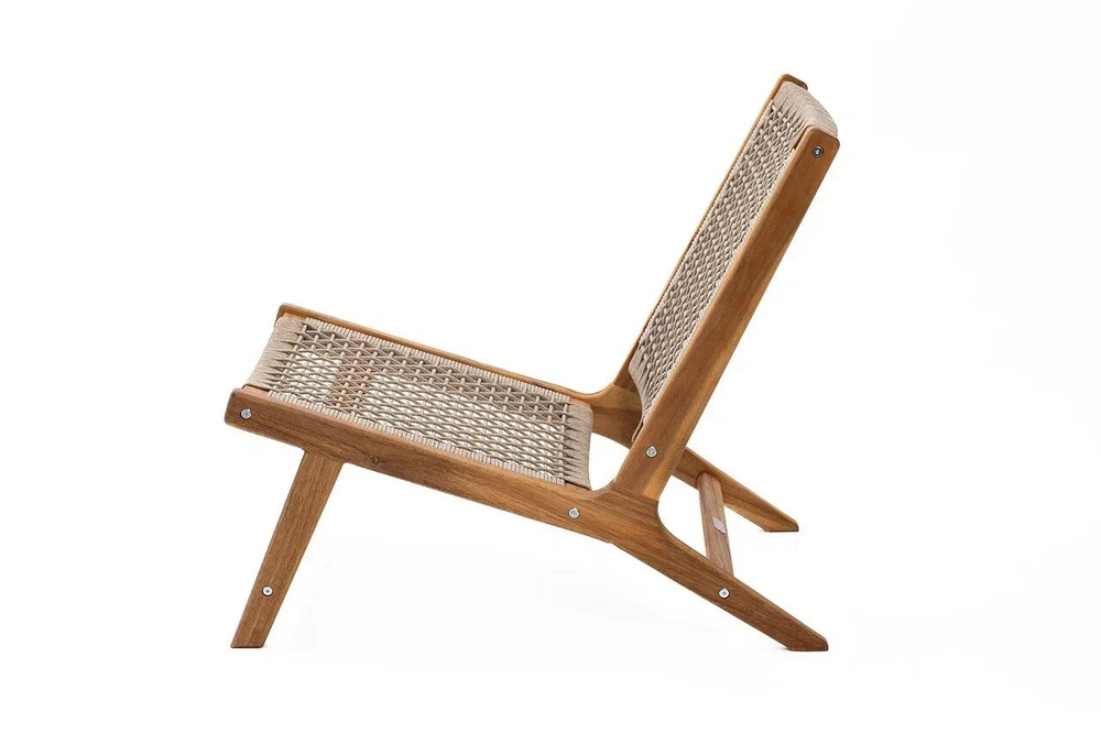 Кресло-лаунж из акации CALISTO