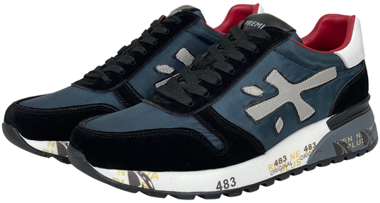 Premiata Mick 5336 Синие мужские комбинированные