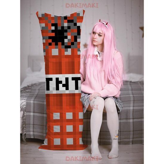 Дакимакура ТНТ Майнкрафт | Minecraft арт. 1230