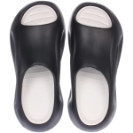 Шлепанцы мужские «PRIME», цвет черный, белая стелька, р-р 40-41