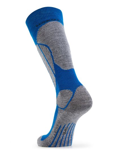 Термоноски женские Norveg Sport Wool высокие (9SWSWRU-070), голубой+антрацит