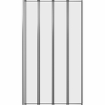 Шторка на ванну Grossman 80x140 GR-107 профиль Хром стекло прозрачное