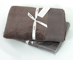 Набор полотенец 3 шт Devilla Senses коричневый