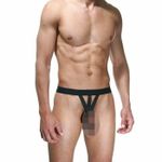 Мужские трусы стринги черные La Blinque LB15381
