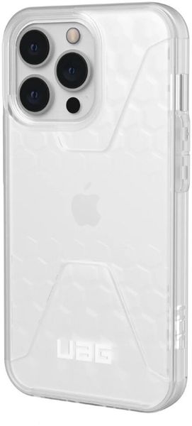 Чехол Uag Civilian для iPhone 13 Pro 6.1" прозрачный (Frosted Ice) 11315D110243