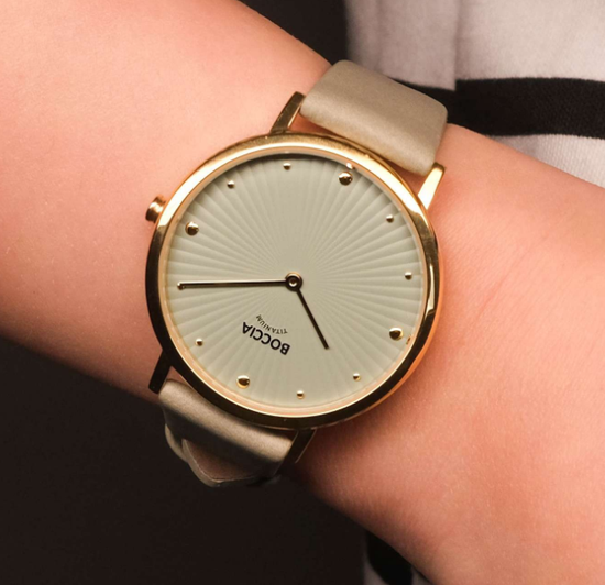 часы немецкого бренда Boccia модель 3365-04 Boccia Titanium