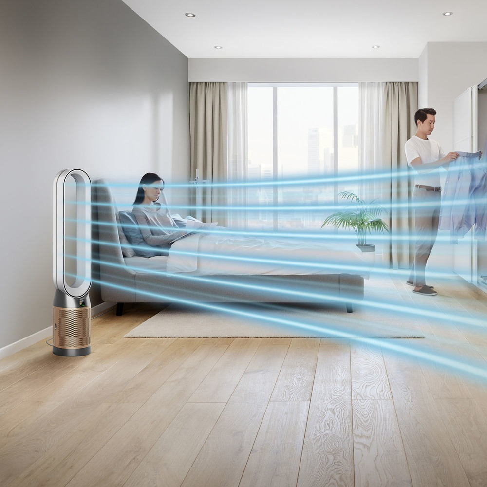 Очиститель воздуха Dyson TP09 Purifier Cool Formaldehyde, silver/gold