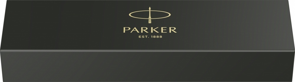 Перьевая ручка Parker IM Monochrome Blue, перо:F, цвет чернил: blue, в подарочной упаковке.