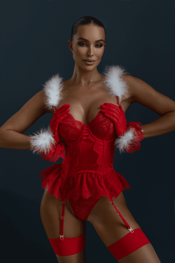 Трусики Мерлин в красном цвете