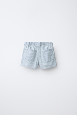 ZARA ЮБКА-ШОРТЫ В ПОЛОСКУ, ПОЛОСКИ