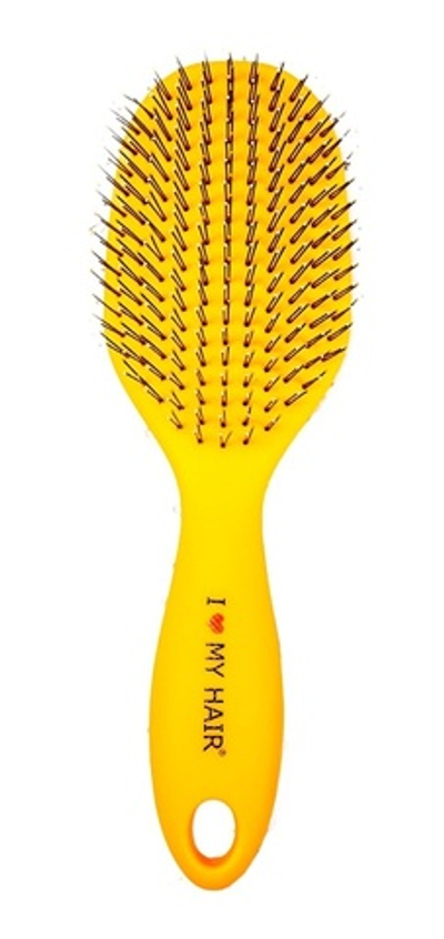 Щетка ILMH "Spider Soft" 1502 желтая матовая L