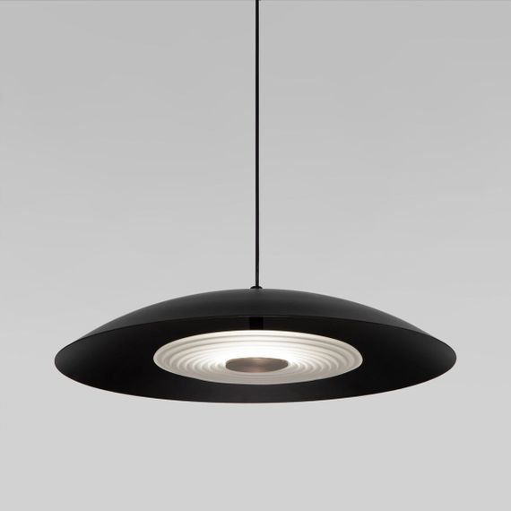 Подвесной светодиодный светильник Eurosvet Kontur 90328/1 черный