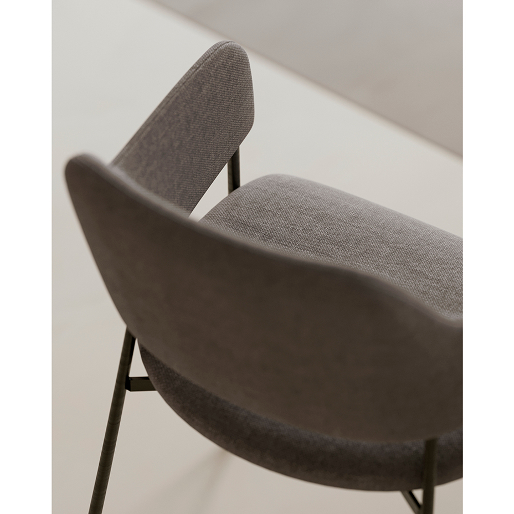 Стул Bergenson Bjorn Wendy, рогожка, темно-серый