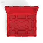 Ящик 250 л красный Полимер-Групп 250 л.(998x815x574см;21кг;красный) - арт.559343