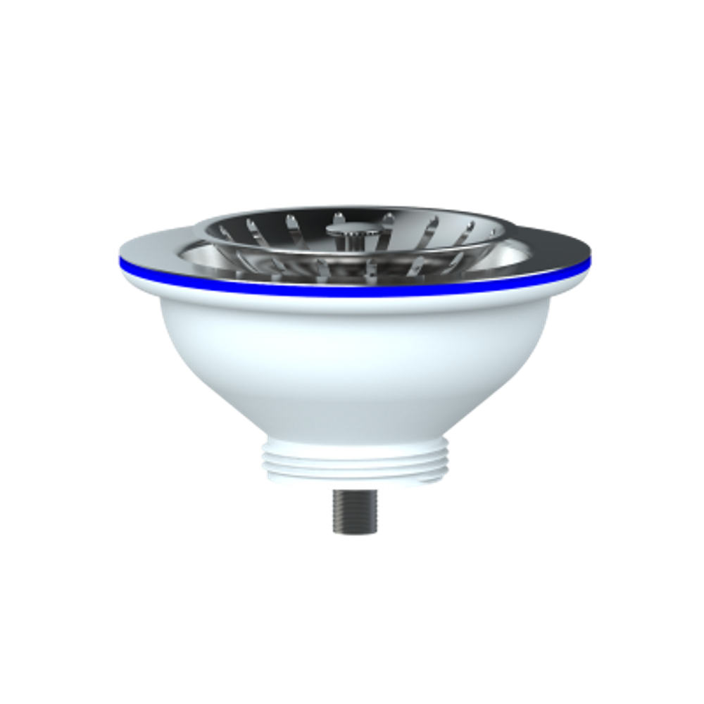 E150P ВЫПУСК ДЛЯ МОЙКИ 3 1/2" на (40) С ЧАШКОЙ ИЗ НЕРЖАВЕЮЩЕЙ СТАЛИ 115