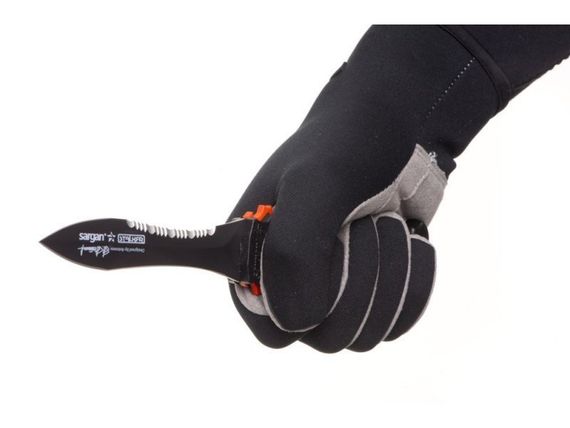 Перчатки Sargan Агидель 1,5 мм черные