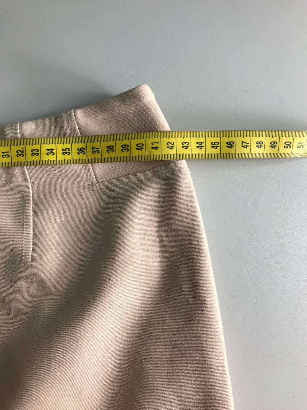 Юбка Olar светлого оттенка, визуально 48 размер