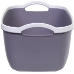 Корзина для хранения «БРЭТОС», цвет пыльно - серый, 30.5*23*17см