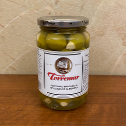 Оливки Torremar с миндалём 350 гр в ст/б Испания