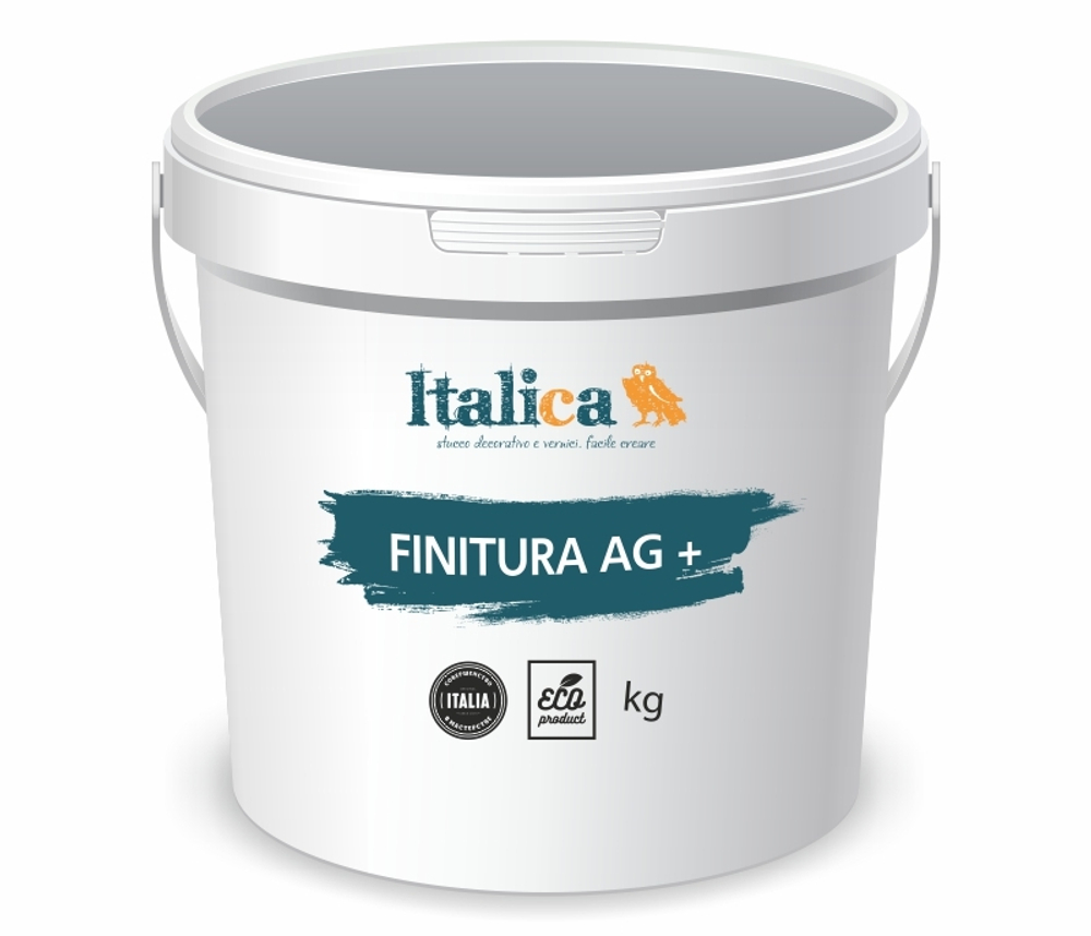 LACCA FINITURA Ag+ - защитный лак для декоративных покрытий и красок