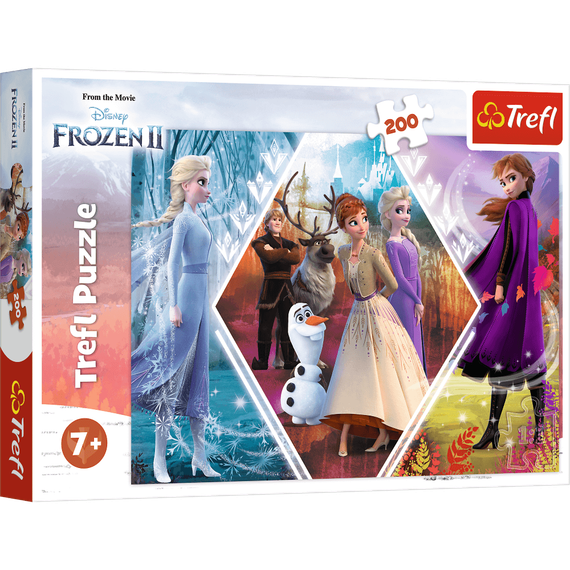 Puzzle &quot;200&quot; - Sisters in Frozen Land / Disney Frozen 2
