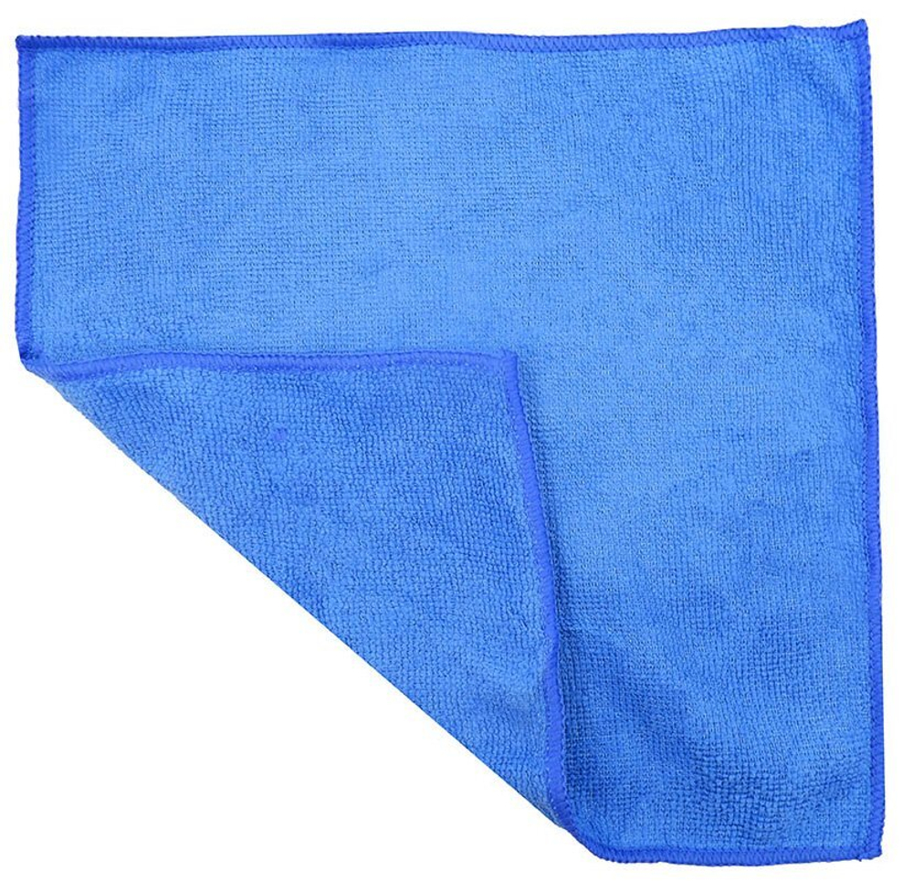 Салфетка из микрофибры 30х30 см, 180 г/м2, синяя